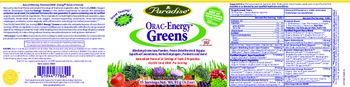 Paradise Orac-Energy Greens - supplement
