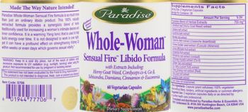 Paradise Whole-Woman - supplement