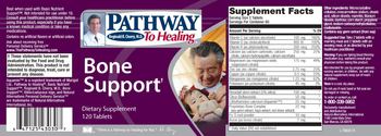 Pathway To Healing Bone Support - supplement