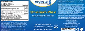 Patient One MediNutritionals Cholest-Plex - supplement