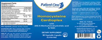 Patient One MediNutritionals Homocysteine Cardioplex - supplement