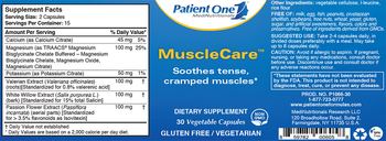 Patient One MediNutritionals MuscleCare - supplement