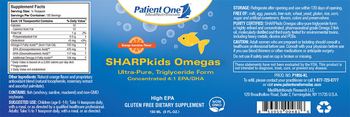 Patient One MediNutritionals SharpKids Omegas Orange Sunshine Flavor - supplement