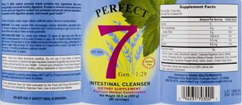 Perfect 7 Intestinal Cleanser - supplement