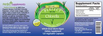 Perfect Supplements Organic Pefect Chlorella - supplement