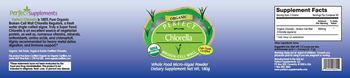 Perfect Supplements Organic Perfect Chlorella - supplement
