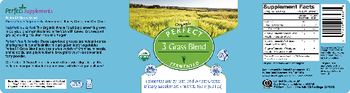 Perfect Supplements Perfect 3 Grass Blend - supplement