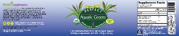 Perfect Supplements Perfect Aquatic Greens - supplement