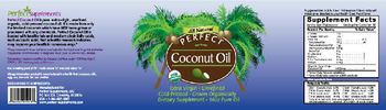 Perfect Supplements Perfect Coconut Oil - supplement