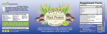 Perfect Supplements Perfect Plant Protein - supplement