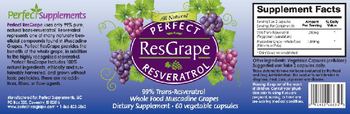 Perfect Supplements Perfect ResGrape - supplement