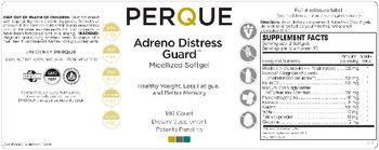 Perque Adreno Distress Guard Micellized Softgel - supplement