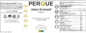 Perque Detox In Guard Tabsule - supplement