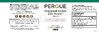 Perque Energized Double Zinc Guard Tabsules - supplement