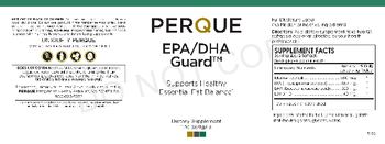 Perque EPA/DHA Guard - supplement