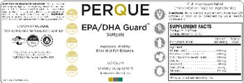 Perque EPA/DHA Guard Softgels - supplement