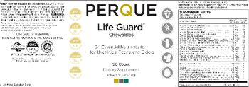 Perque Life Guard Chewables - supplement