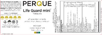 Perque Life Guard Mini Tabsules - supplement