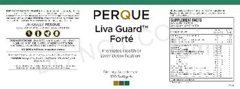 Perque Liva Guard Forte - supplement