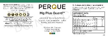 Perque Mg Plus Guard - supplement