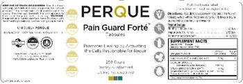 Perque Pain Guard Forte - supplement