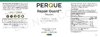 Perque Repair Guard Tabsules - supplement