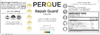 Perque Repair Guard Tabsules - supplement