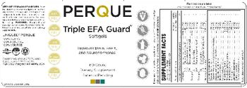 Perque Triple EFA Guard Softgels - supplement