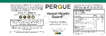 Perque Vessel Health Guard - supplement