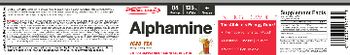 PEScience Alphamine Iced Tea - supplement