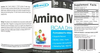 PEScience Amino IV Strawberry Breeze - supplement