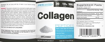 PEScience Collagen Unflavored - supplement