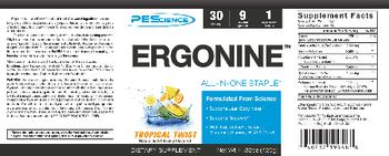 PEScience Ergonine Tropical Twist - supplement