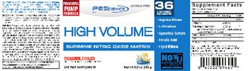 PEScience High Volume Paradise Cooler - supplement