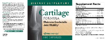 Pharmanex Cartilage Formula - supplement