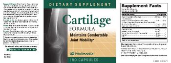 Pharmanex Cartilage Formula - supplement