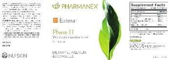 Pharmanex Estera Phase III - supplement
