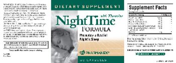 Pharmanex NightTime Formula - these statements have not been evaluated by the food and drug administration this product is not int