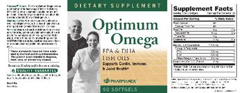 Pharmanex Optimum Omega - supplement