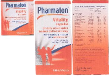 Pharmaton Vitality Capsules - 