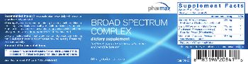 Pharmax Broad Spectrum Complex - supplement