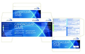 Pharmax Candaclear Four Allicin With Caprylates - supplement