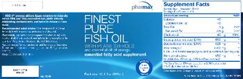 Pharmax Finest Pure Fish Oil - essential fatty acid supplement