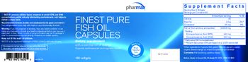 Pharmax Finest Pure Fish Oil Capsules - supplement