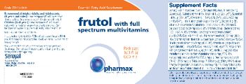 Pharmax Frutol with Full Spectrum Multivitamins - essential fatty acid supplement