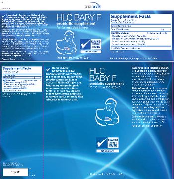 Pharmax HLC Baby F - probiotic supplement