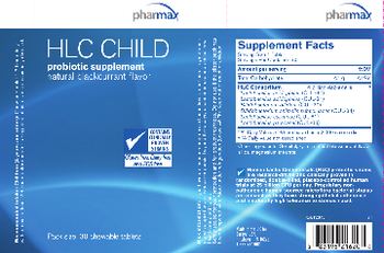 Pharmax HLC Child Natural Blackcurrant Flavor - probiotic supplement
