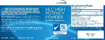 Pharmax HLC High Potency Powder - probiotic supplement
