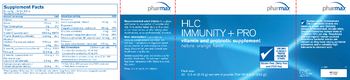 Pharmax HLC Immunity + Pro Natural Orange Flavor - vitamin and probiotic supplement