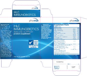 Pharmax HLC Immunobiotics - probiotic supplement